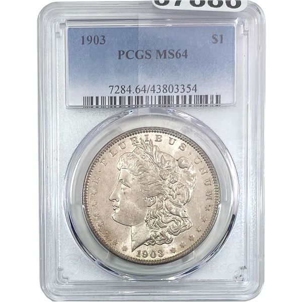 1903 Morgan Silver Dollar PCGS MS64