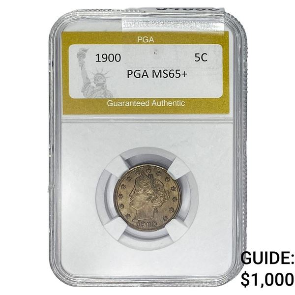 1900 Liberty Victory Nickel PGA MS65+
