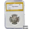 Image 1 : 1900-S Barber Quarter PGA MS64+