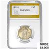 Image 1 : 1924 Standing Liberty Quarter PGA MS65
