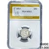 Image 1 : 1853 Seated Liberty Dime PGA MS62