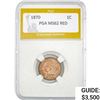 Image 1 : 1870 Indian Head Cent PGA MS62 Red