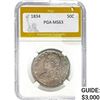 Image 1 : 1834 Capped Bust Half Dollar PGA MS63