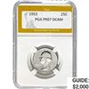 Image 1 : 1953 Washington Silver Quarter PGA PR67 DCAM