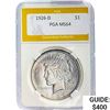Image 1 : 1926-D Silver Peace Dollar PGA MS64