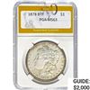 Image 1 : 1878 Morgan Silver Dollar PGA MS63 8TF