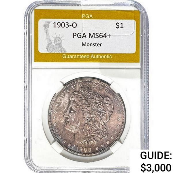 1903-O Morgan Silver Dollar PGA MS64+