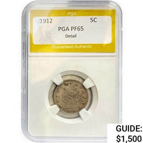 1912 Liberty Victory Nickel PGA PR65