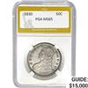 Image 1 : 1830 Capped Bust Half Dollar PGA MS65
