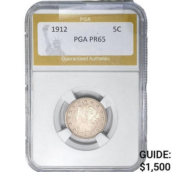 1912 Liberty Victory Nickel PGA PR65