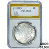 Image 1 : 1921-S Morgan Silver Dollar PGA MS65
