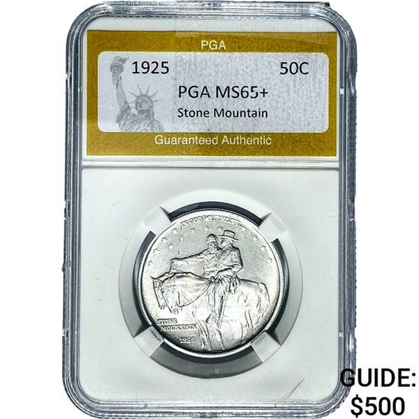 1925 Stone Mountain Half Dollar PGA MS65+