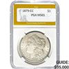 Image 1 : 1879-CC Morgan Silver Dollar PGA MS65