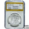 1891-CC Morgan Silver Dollar PGA MS64