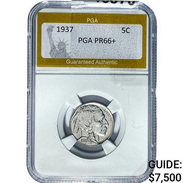 1937 Buffalo Nickel PGA PR66+ CAMEO