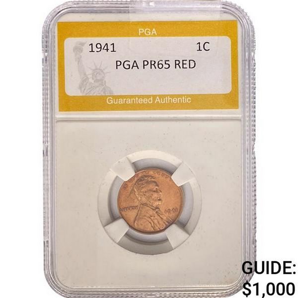 1941 Wheat Cent PGA PR65