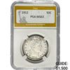 Image 1 : 1912 Barber Half Dollar PGA MS63