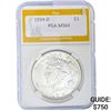 1934-D Silver Peace Dollar PGA MS64