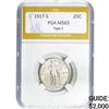 1917-S Standing Liberty Quarter PGA MS64