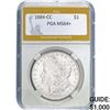 1884-CC Morgan Silver Dollar PGA MS64+