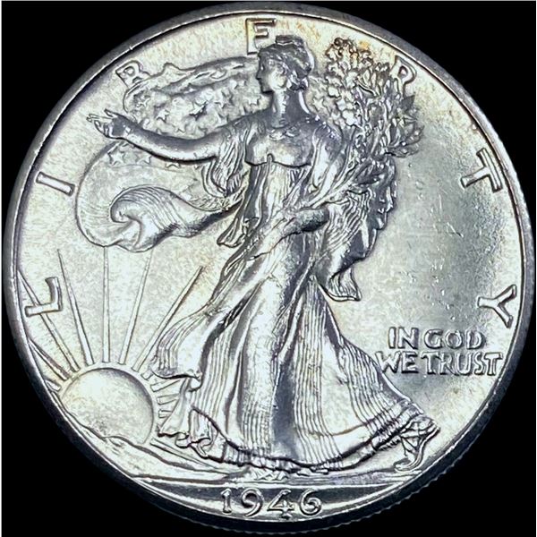 1946-D Walking Liberty Half Dollar CHOICE BU