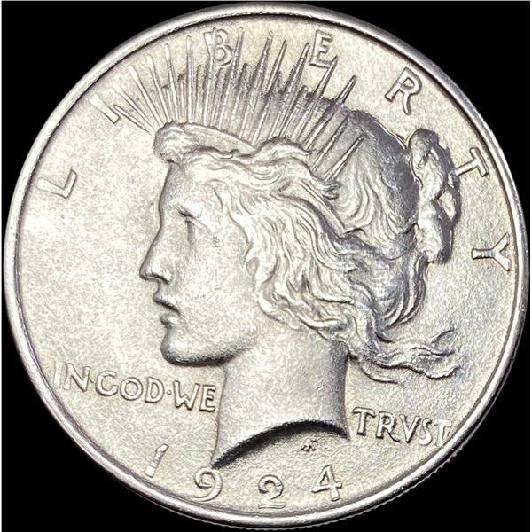 1924 Silver Peace Dollar UNCIRCULATED
