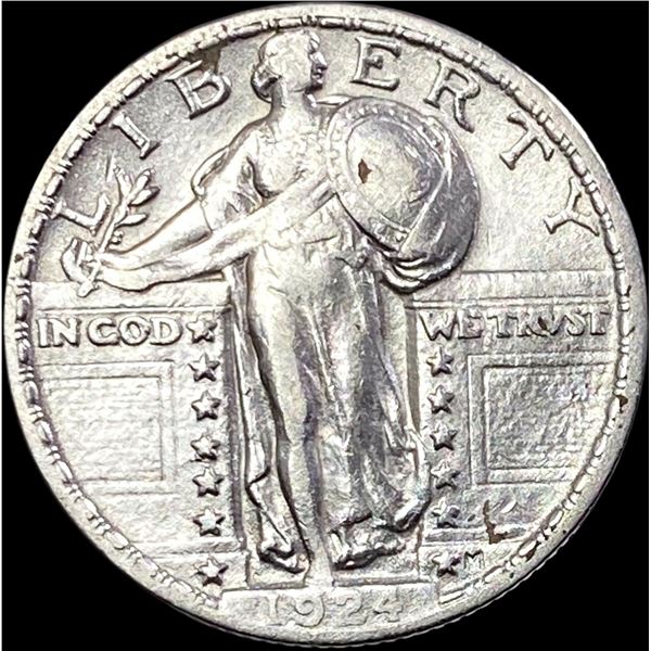 1924 Standing Liberty Quarter NEARLY UNCIRCULATED