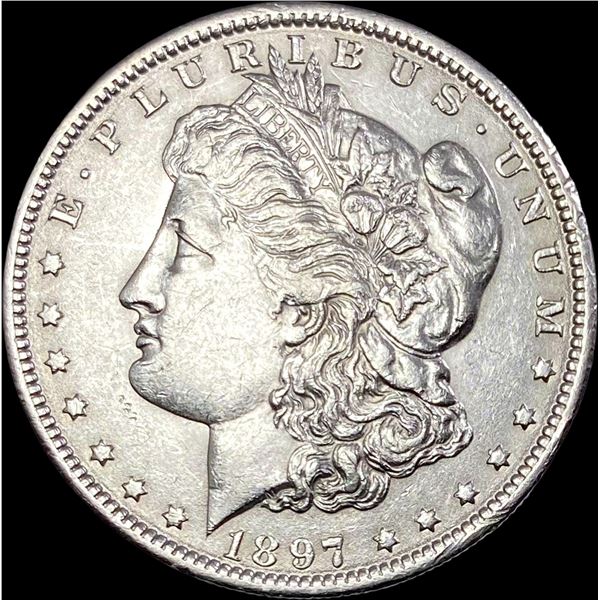 1897-O Silver Morgan Dollar CLOSELY UNC