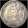 Image 1 : 1876-CC Seated Liberty Dime NEARLY UNCIRCULATED
