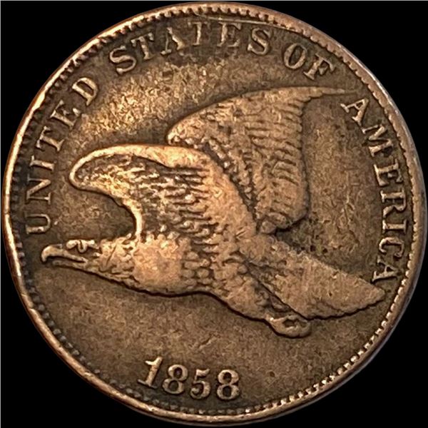 1858 Flying Eagle Cent LIGHTLY CIRCULATED