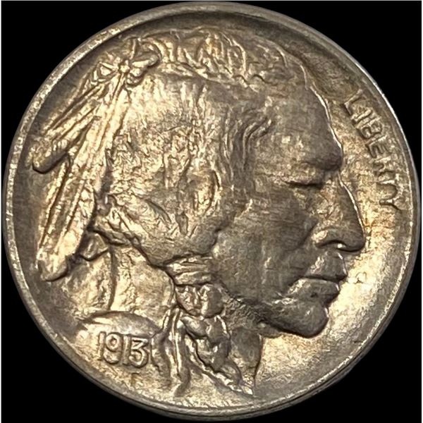 1913 Type 2 Buffalo Nickel CHOICE BU