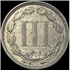 Image 2 : 1870 Nickel Three-Cent Piece CLOSELY UNCIRCULATED