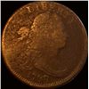Image 1 : 1798 Draped Bust Large Cent NICELY CIRCULATED