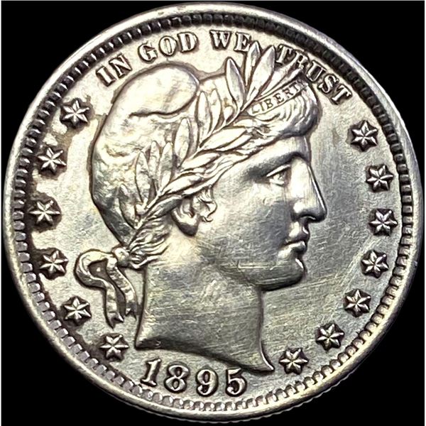 1895 Silver Barber Quarter HIGH GRADE