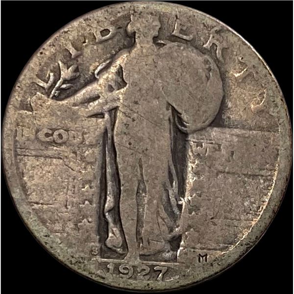 1927-S Standing Liberty Quarter NICELY CIRCULATED