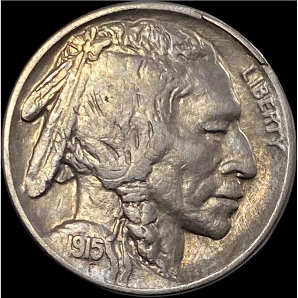1915-D Buffalo Nickel CHOICE AU