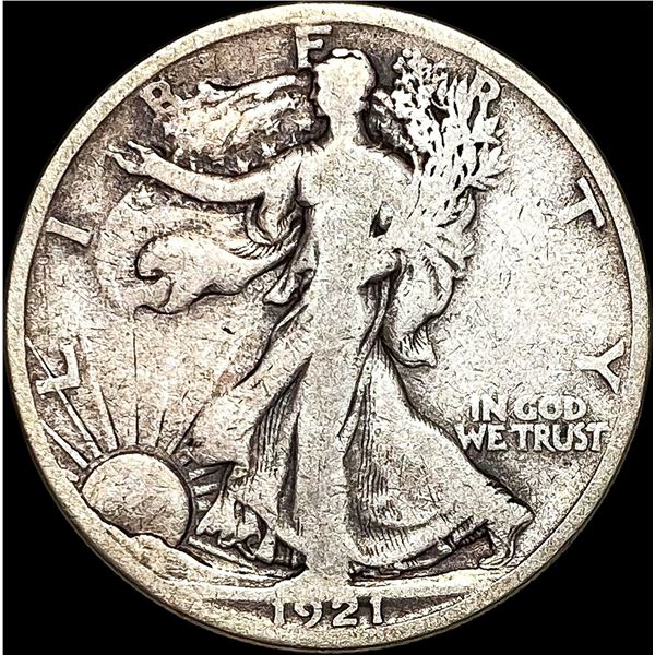 1921-S Walking Liberty Half Dollar NICELY CIRCULATED