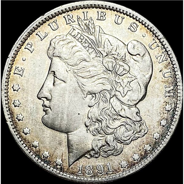 1891-O Silver Morgan Dollar NEARLY UNCIRCULATED