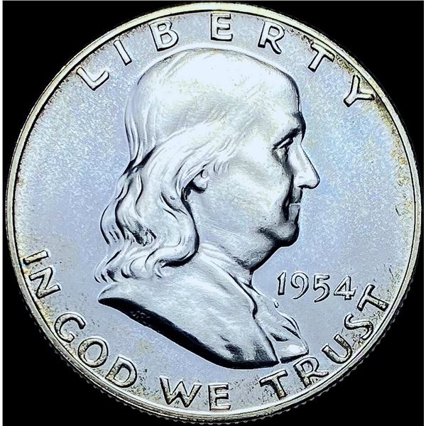 1954 Franklin Silver Half Dollar CHOICE PROOF