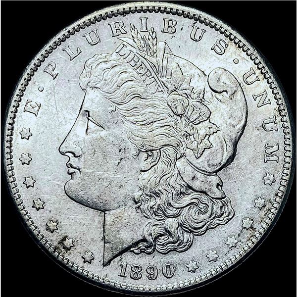 1890-S Silver Morgan Dollar CHOICE AU