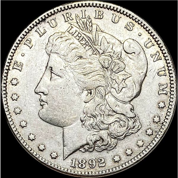 1892 Silver Morgan Dollar CLOSELY UNCIRCULATED