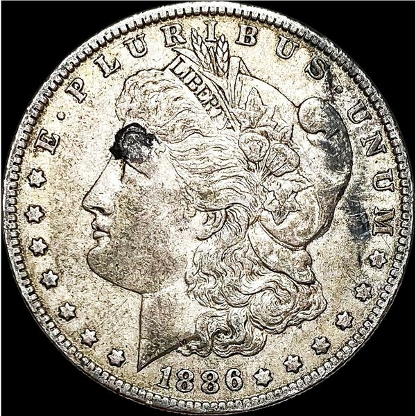 1886-O Silver Morgan Dollar NEARLY UNCIRCULATED