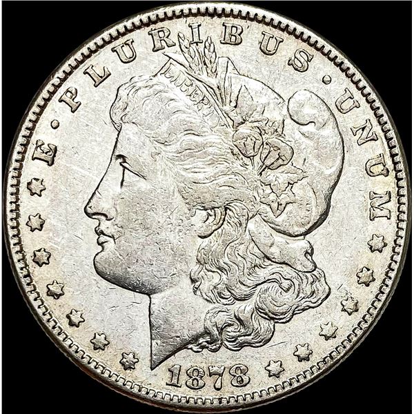 1878-S Silver Morgan Dollar NEARLY UNCIRCULATED