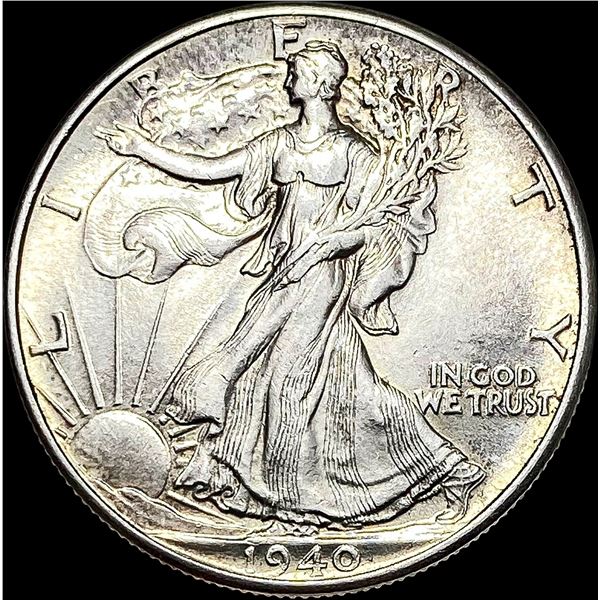 1940 Walking Liberty Half Dollar UNCIRCULATED