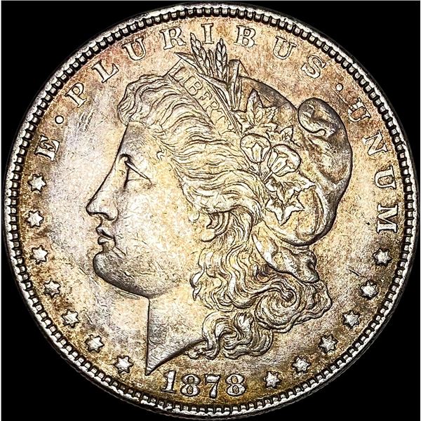 1878 Silver Morgan Dollar CLOSELY UNCIRCULATED