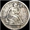 1864-S Seated Liberty Half Dollar LIGHTLY CIRCULATED