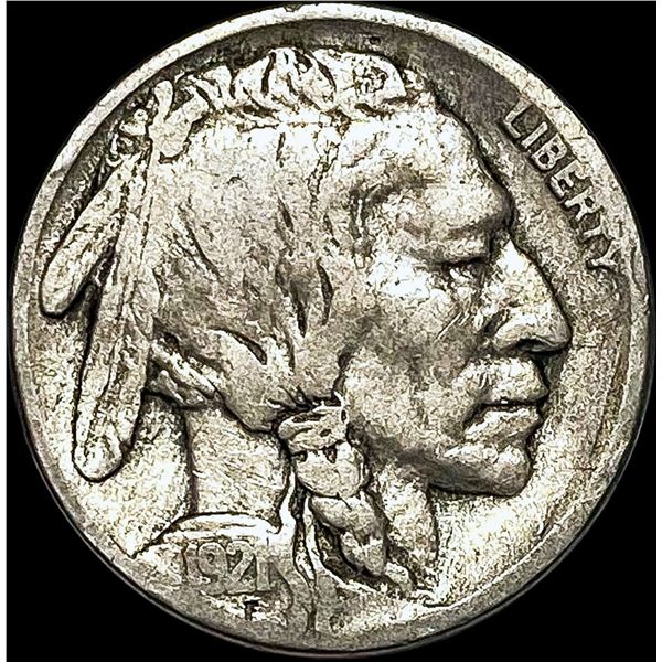 1921-S Buffalo Nickel LIGHTLY CIRCULATED
