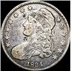 1834 Capped Bust Half Dollar NEARLY UNCIRCULATED