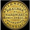 Image 1 : 1863 Civil War Token-Morris/Messinger HIGH GRADE