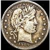 1909-D Silver Barber Quarter LIGHTLY CIRCULATED